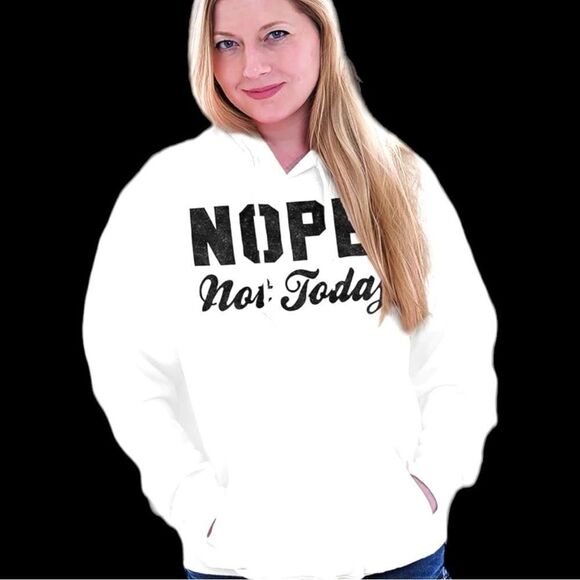 Super nice crisp white soft hoodie! New! - Picture 1 of 13